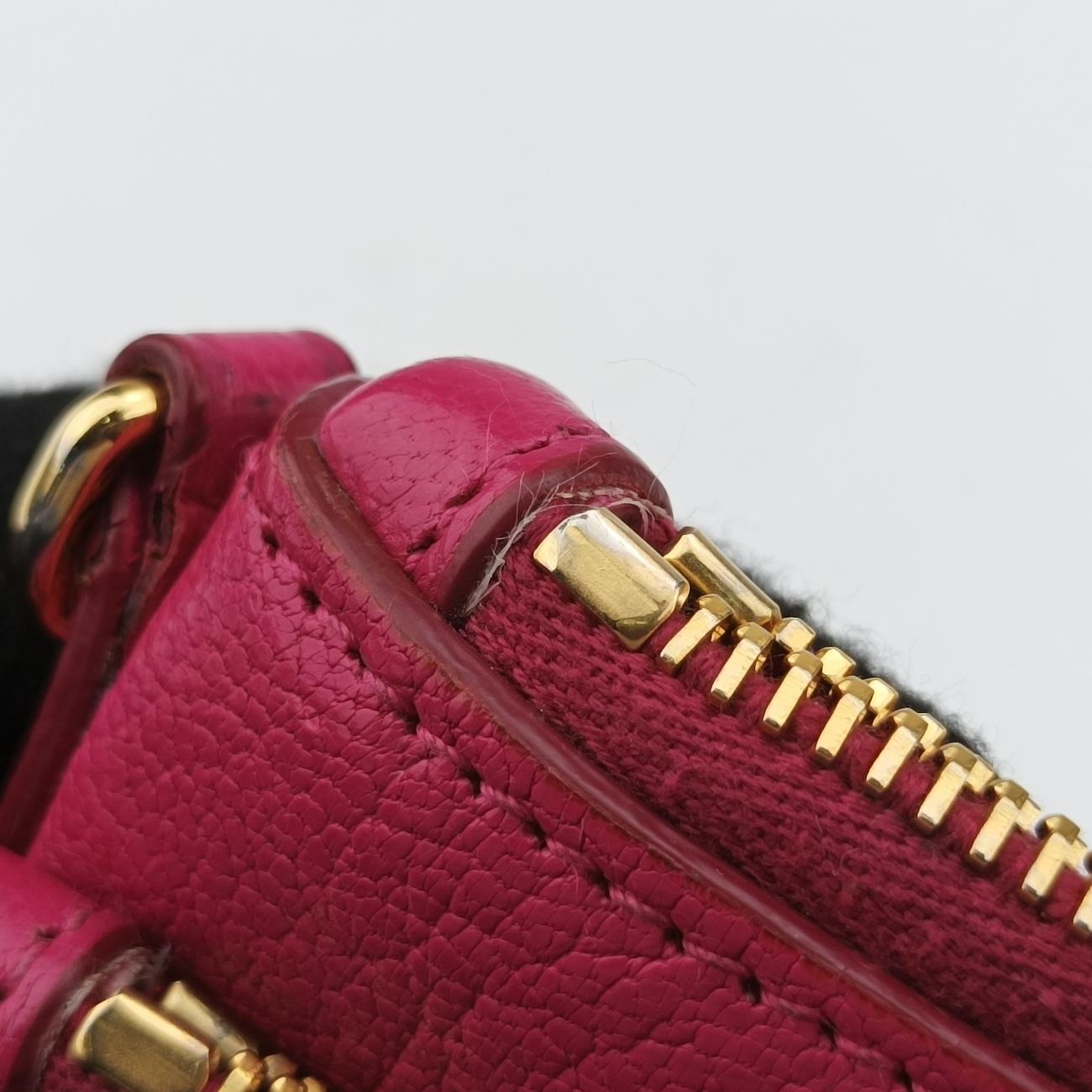 Madras Double ZipPinkLeather122マドラスダブルジップピンクレザー122