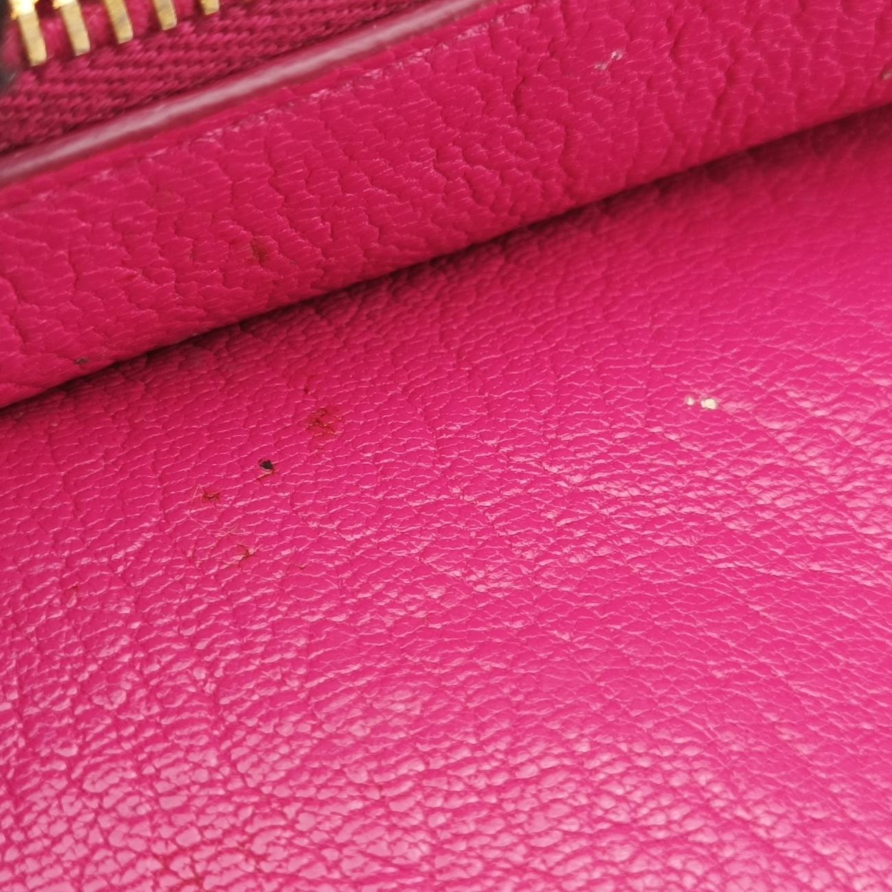 Madras Double ZipPinkLeather122マドラスダブルジップピンクレザー122