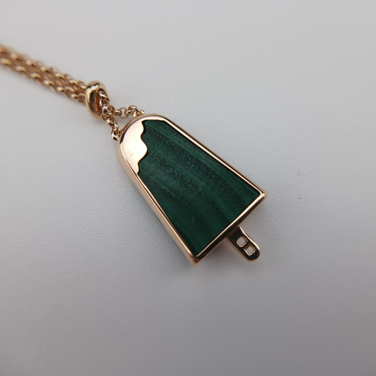 Gelati Malachite DiamondGolden×GreenAU750354743M5ZHPAマラカイト ジェラーティ ダイヤモンドゴールド×グリーンAU750354743M5ZHPA