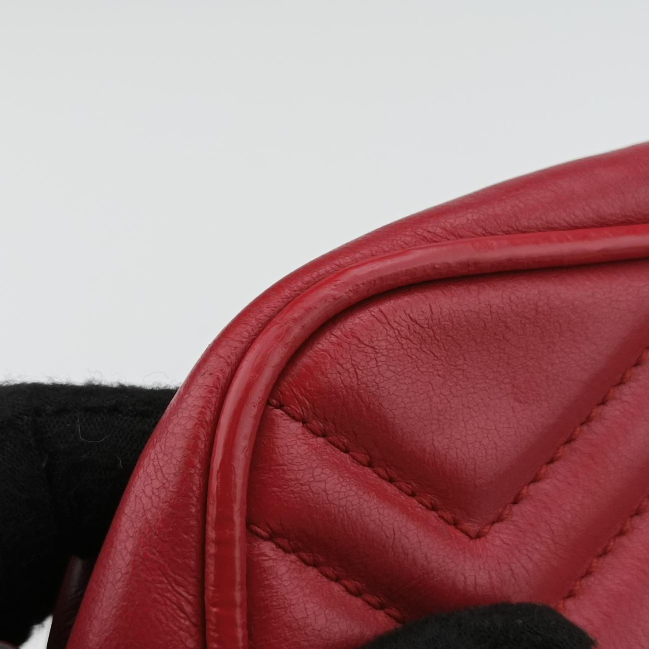 GG MarmontRedLeather448065Lot number unknownGGマーモントレッドレザー448065製番不明
