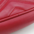 GG MarmontRedLeather448065Lot number unknownGGマーモントレッドレザー448065製番不明