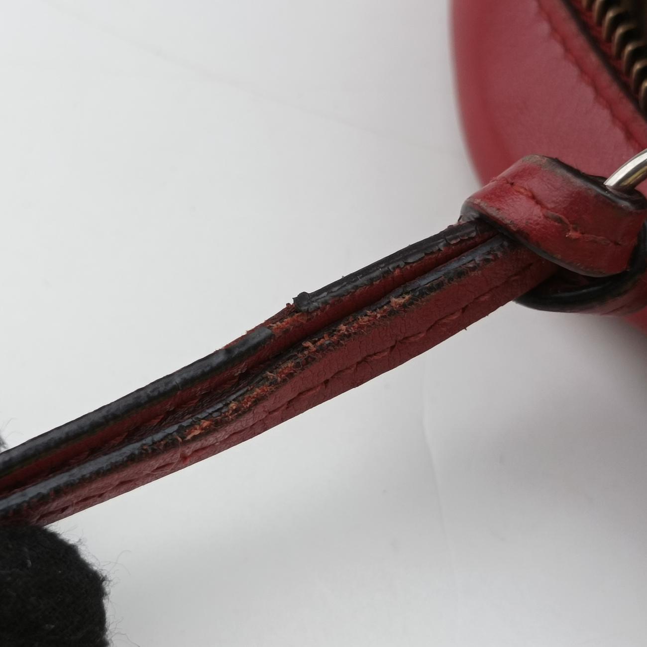 GG MarmontRedLeather448065Lot number unknownGGマーモントレッドレザー448065製番不明