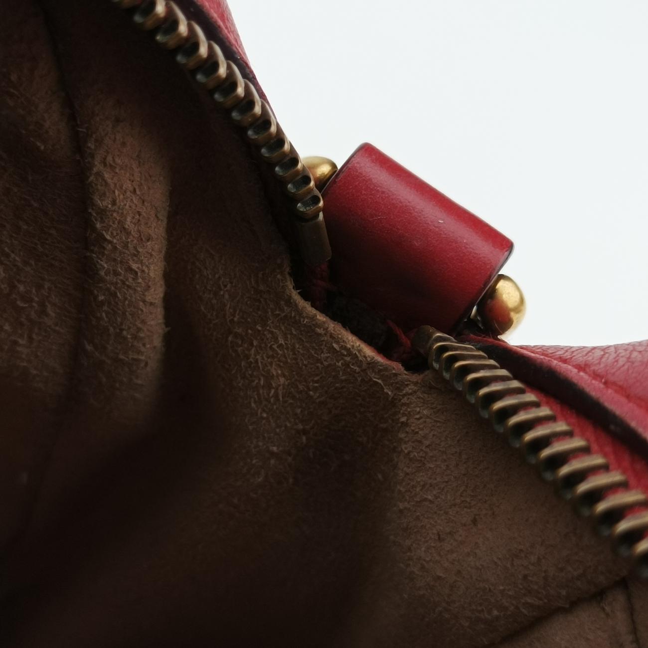 GG MarmontRedLeather448065Lot number unknownGGマーモントレッドレザー448065製番不明