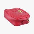 GG MarmontRedLeather448065Lot number unknownGGマーモントレッドレザー448065製番不明