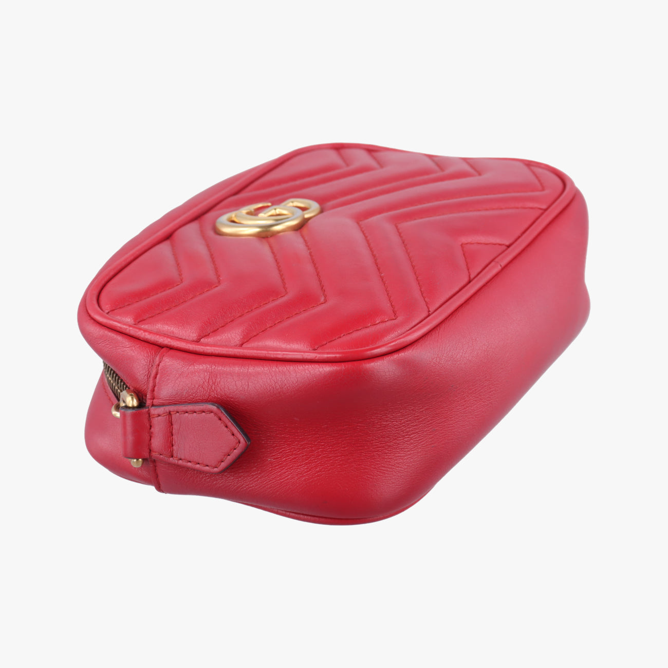 GG MarmontRedLeather448065Lot number unknownGGマーモントレッドレザー448065製番不明