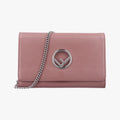 Kan I F LogoPinkLeather8BS0048BS004 AOKK 179-8210キャナイ エフ ロゴピンクレザー8BS0048BS004 AOKK 179-8210
