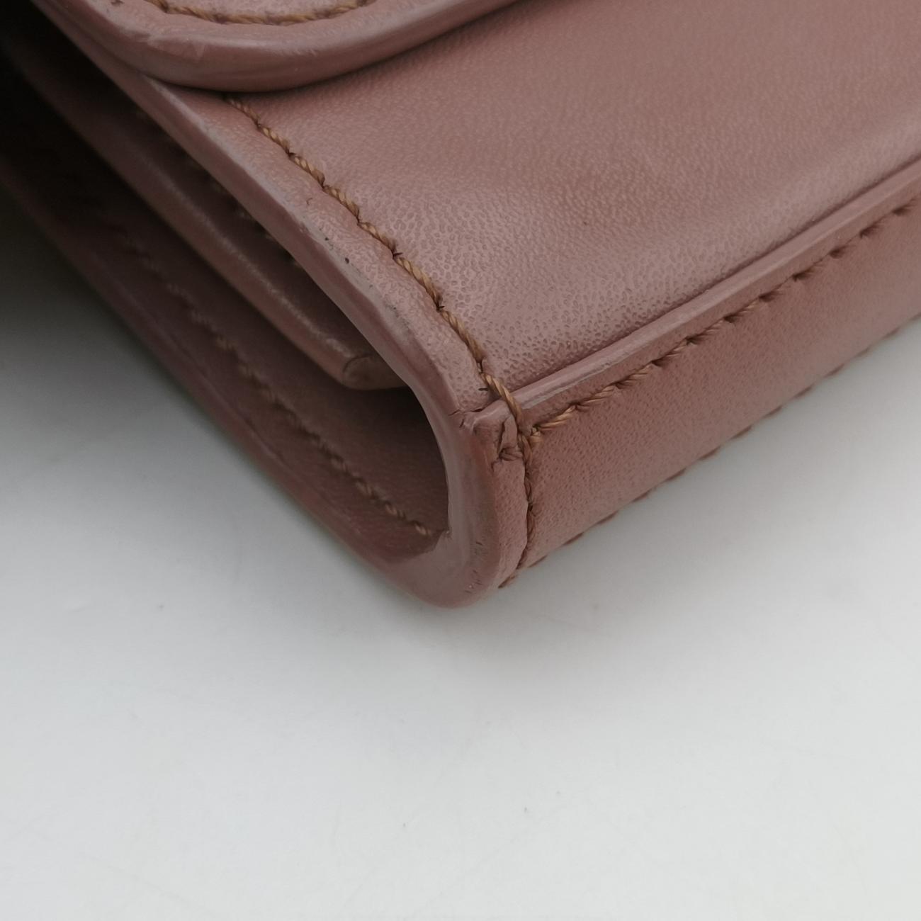 Kan I F LogoPinkLeather8BS0048BS004 AOKK 179-8210キャナイ エフ ロゴピンクレザー8BS0048BS004 AOKK 179-8210
