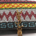 Sequin Monogram Kate Tassel Chain WalletMulticoloursuede456263INN456263.1318スパンコールモノグラムケイトタッセルチェーンウォレットマルチカラースエード456263INN456263.1318