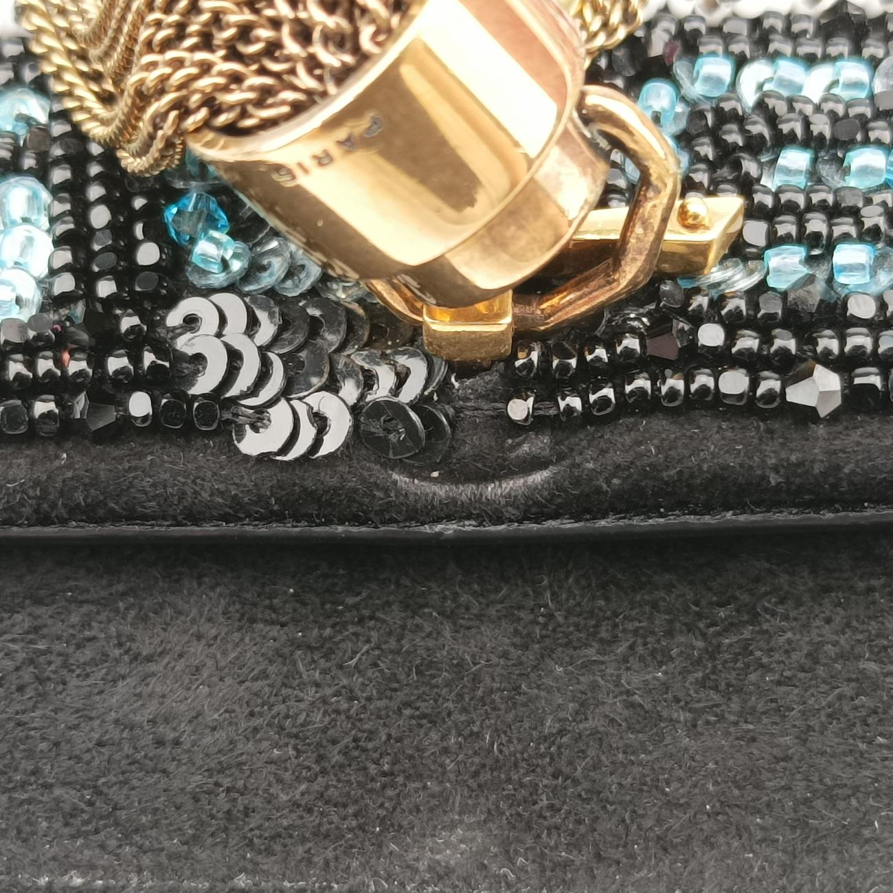 Sequin Monogram Kate Tassel Chain WalletMulticoloursuede456263INN456263.1318スパンコールモノグラムケイトタッセルチェーンウォレットマルチカラースエード456263INN456263.1318