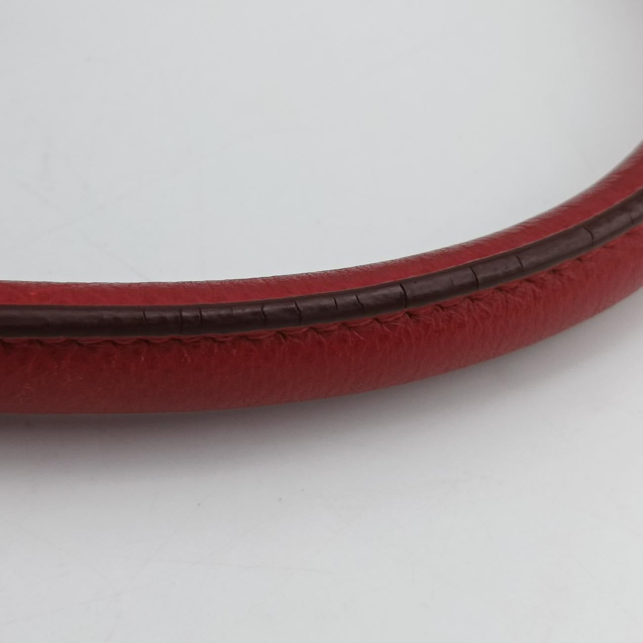 Quill Frame FuocoRedSAFFIANO LeatherBN256914/Eクイルフレーム フオコ　レッドサフィアーノレザーBN256914/E