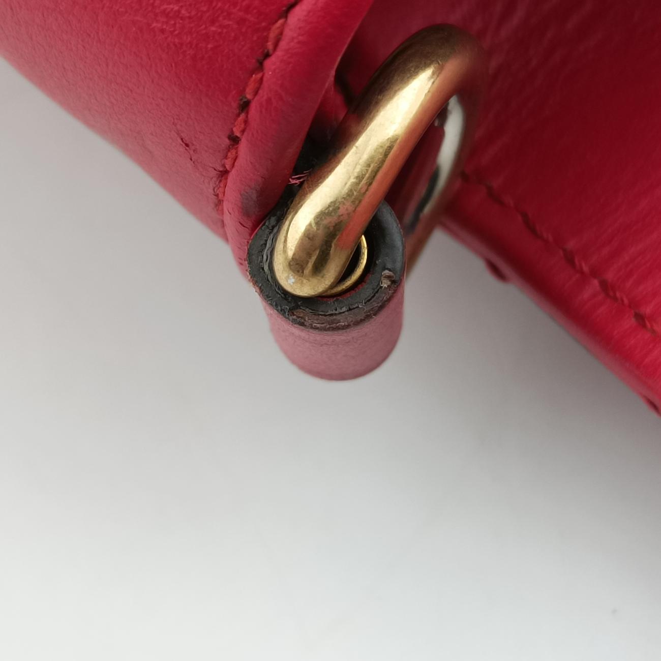 GG MarmontRedLeather498110H028417266GGマーモントレッドレザー498110H028417266