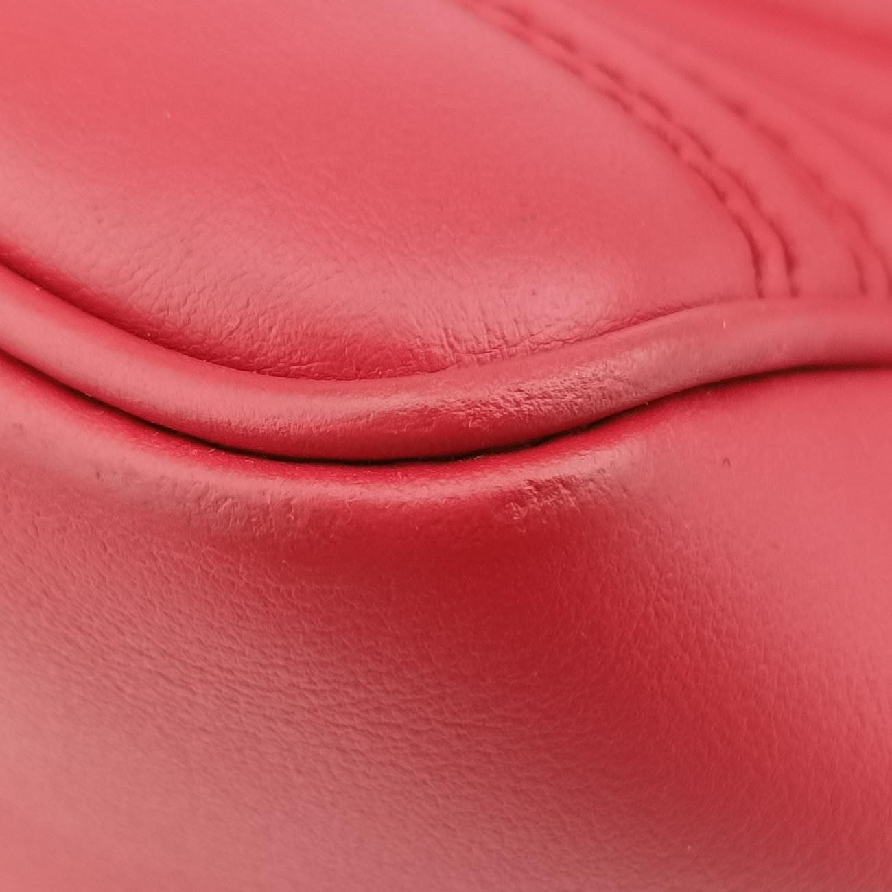 GG MarmontRedLeather498110H028417266GGマーモントレッドレザー498110H028417266
