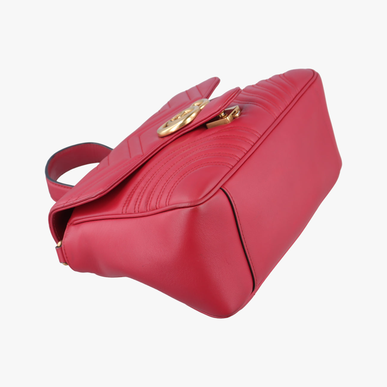 GG MarmontRedLeather498110H028417266GGマーモントレッドレザー498110H028417266