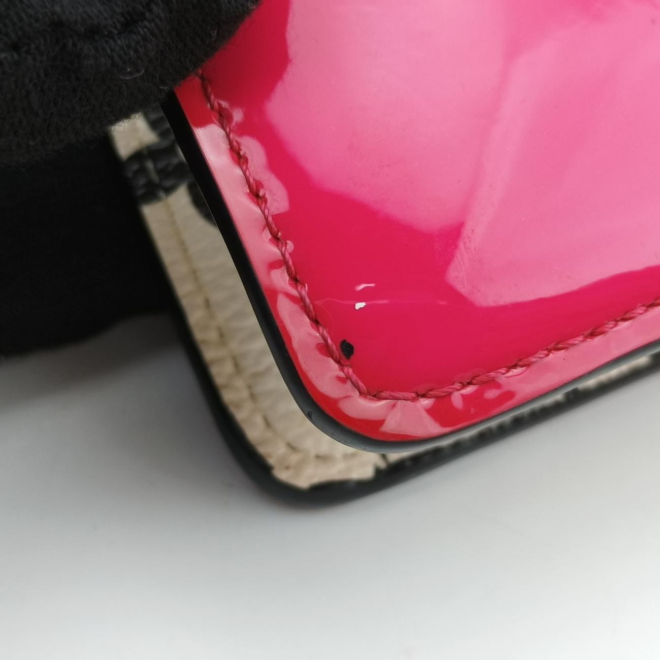 Portefeuille Cherry Wood BBPink x Black x WhiteVernisM67793CA0159ポルトフォイユ チェリーウッドBBピンク×ブラック×ホワイトヴェルニM67793CA0159