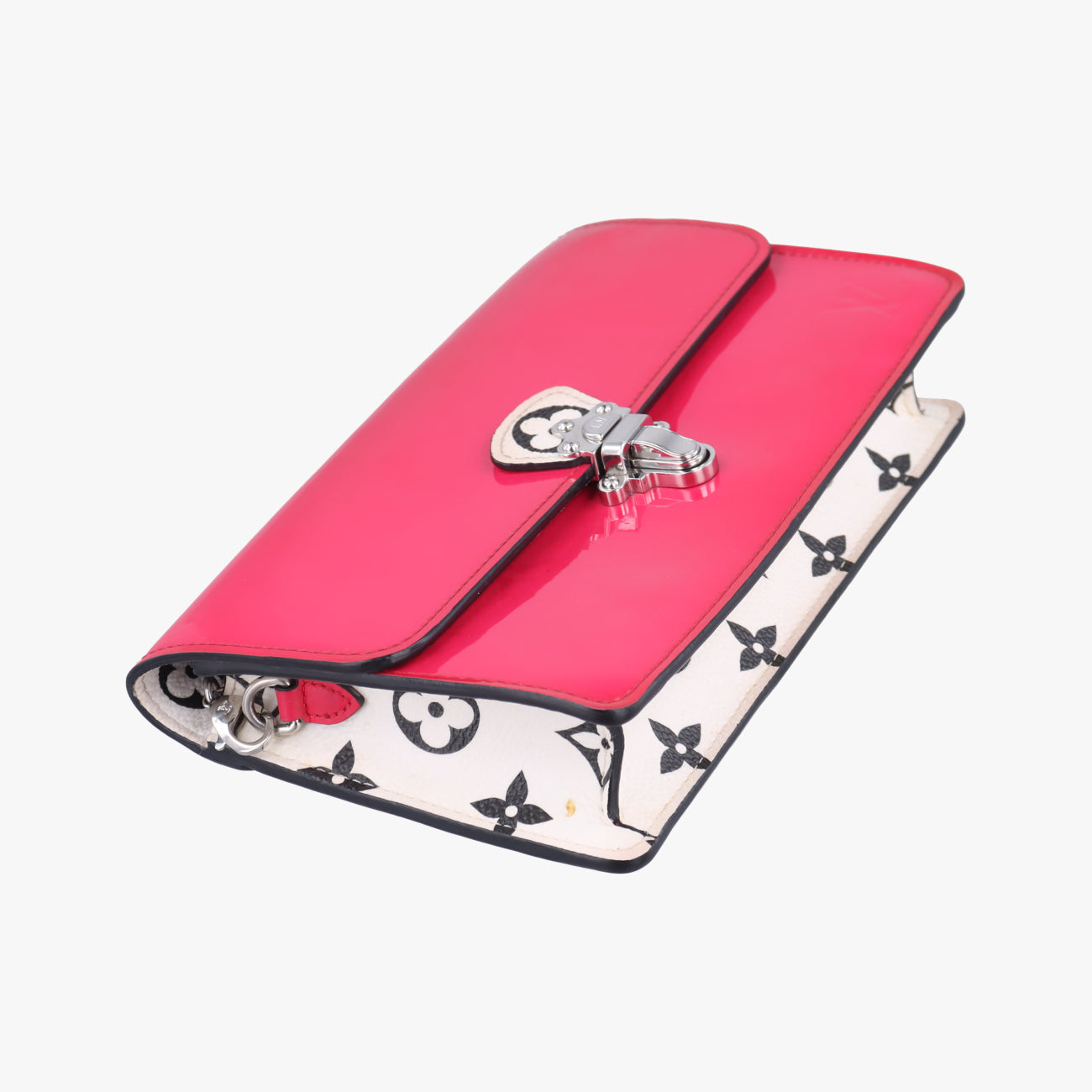 Portefeuille Cherry Wood BBPink x Black x WhiteVernisM67793CA0159ポルトフォイユ チェリーウッドBBピンク×ブラック×ホワイトヴェルニM67793CA0159