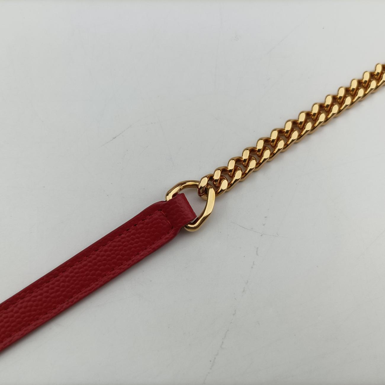 MONOGRAMRedCaviar Leather393953GNC393953.0817モノグラムレッドキャビアレザー393953GNC393953.0817