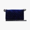BOY CHANELBluevelourA6741617333798ボーイシャネルブルーベロアA6741617333798