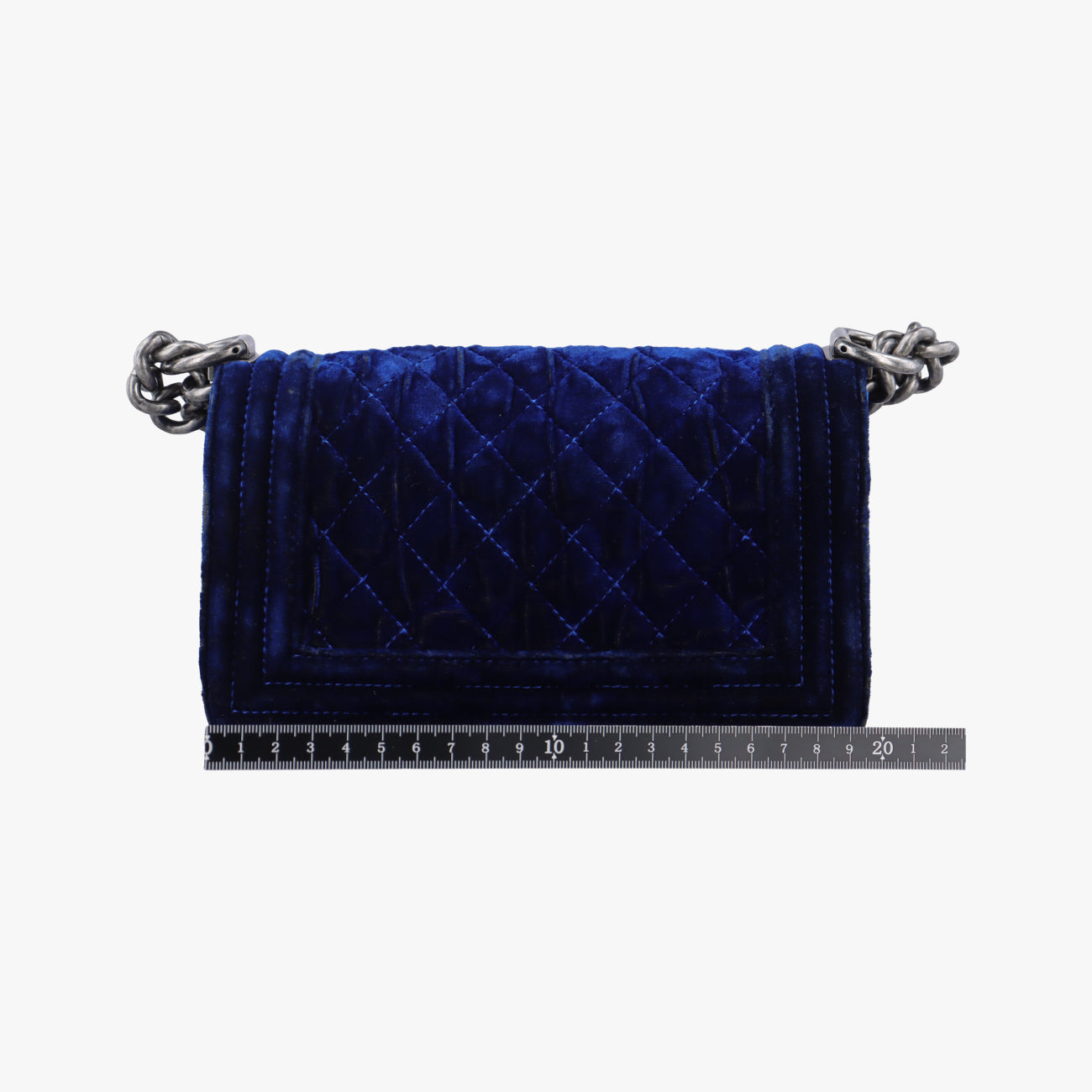BOY CHANELBluevelourA6741617333798ボーイシャネルブルーベロアA6741617333798