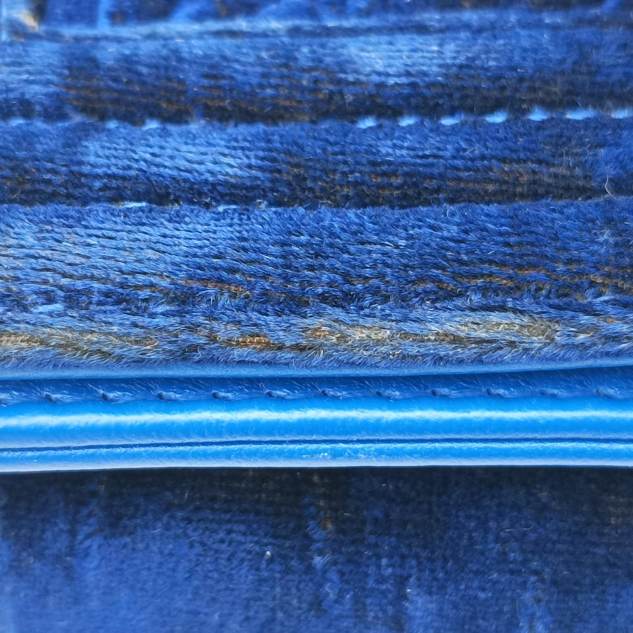 BOY CHANELBluevelourA6741617333798ボーイシャネルブルーベロアA6741617333798