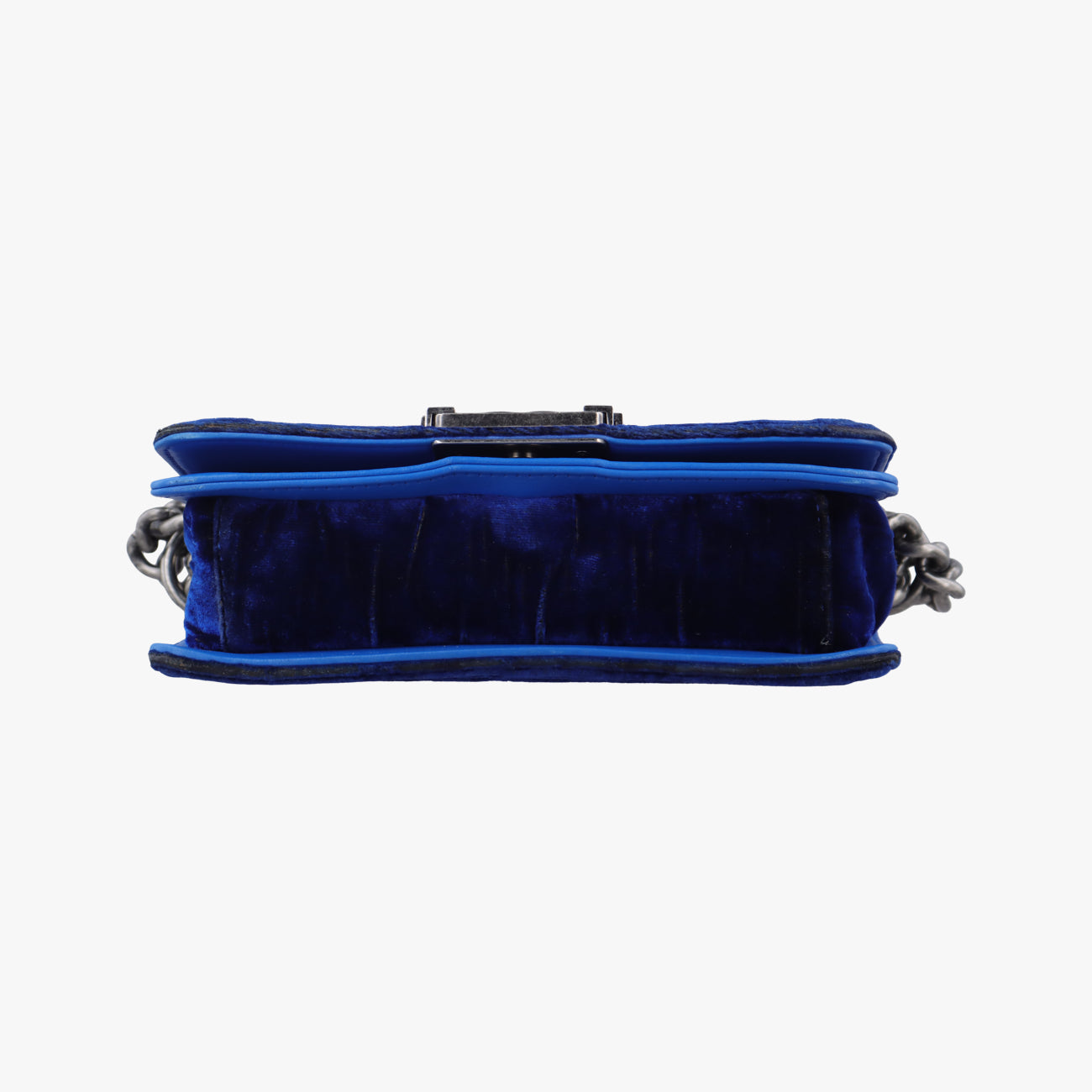 BOY CHANELBluevelourA6741617333798ボーイシャネルブルーベロアA6741617333798
