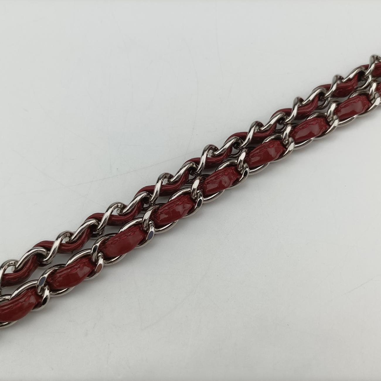 Matelasse Cocomark GSTRedPatentA6573417185789マトラッセ ココマークGSTレッドパテントA6573417185789