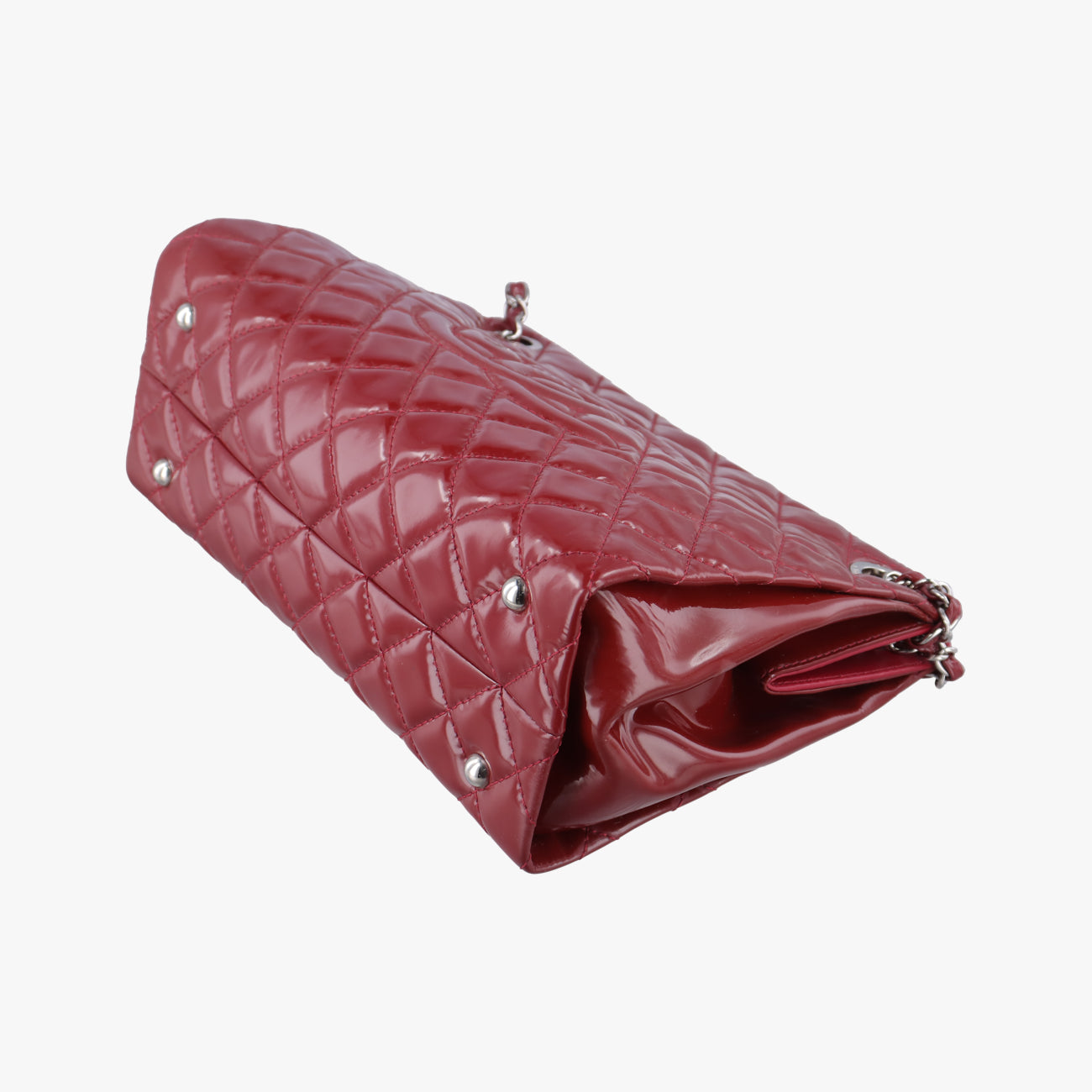 Matelasse Cocomark GSTRedPatentA6573417185789マトラッセ ココマークGSTレッドパテントA6573417185789