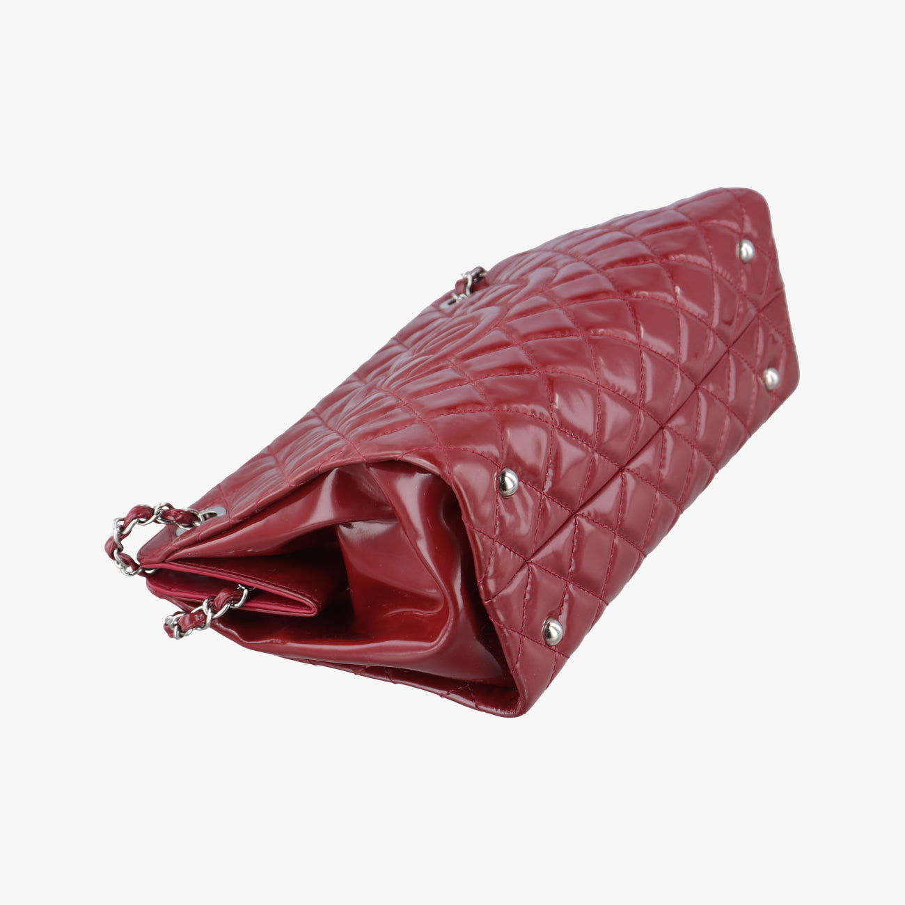 Matelasse Cocomark GSTRedPatentA6573417185789マトラッセ ココマークGSTレッドパテントA6573417185789
