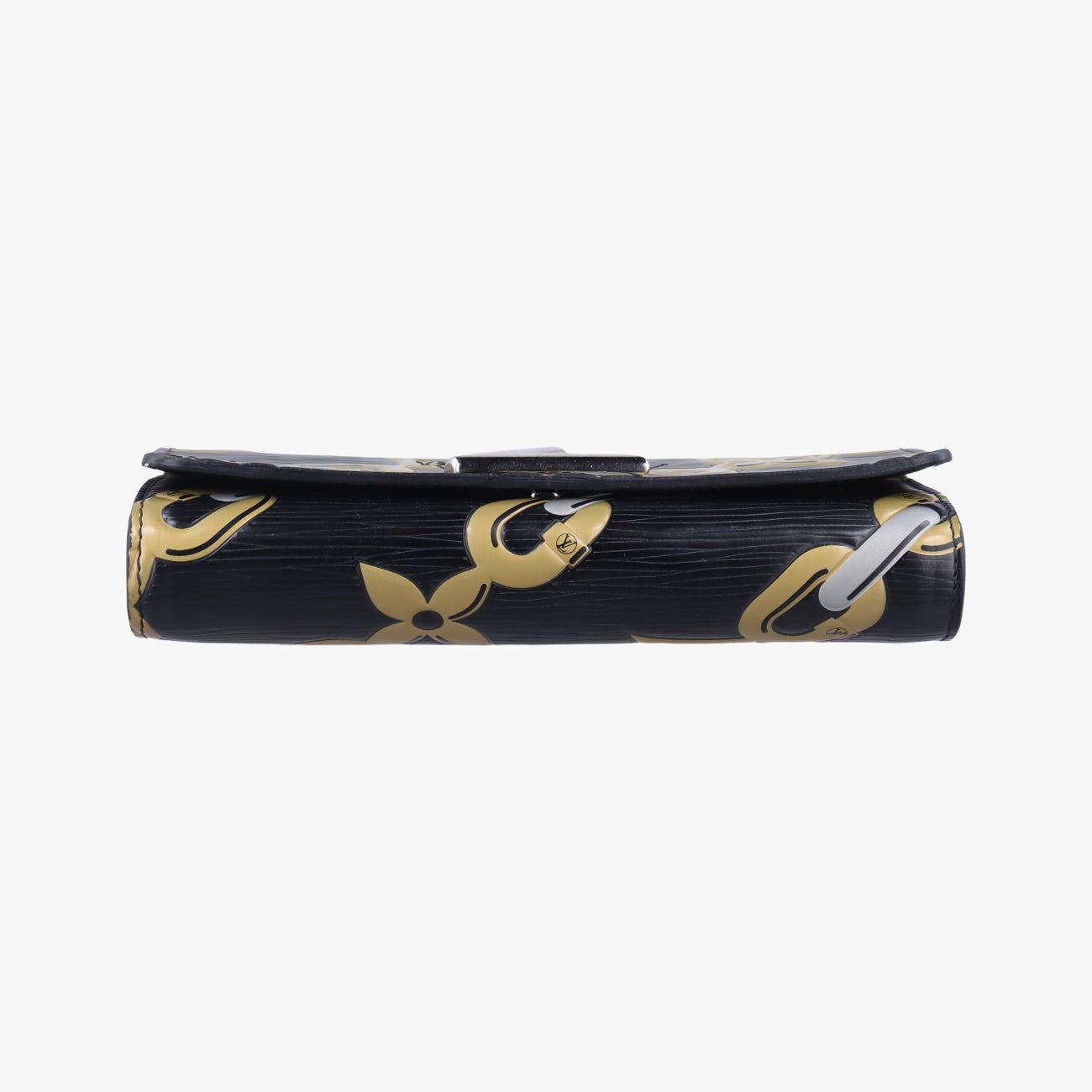 Chain Flower Print Twist Chain WalletGold x White x BlackEpiM67226SP5125チェーンフラワープリントツイストチェーンウォレットゴールド×ホワイト×ブラックエピM67226SP5125