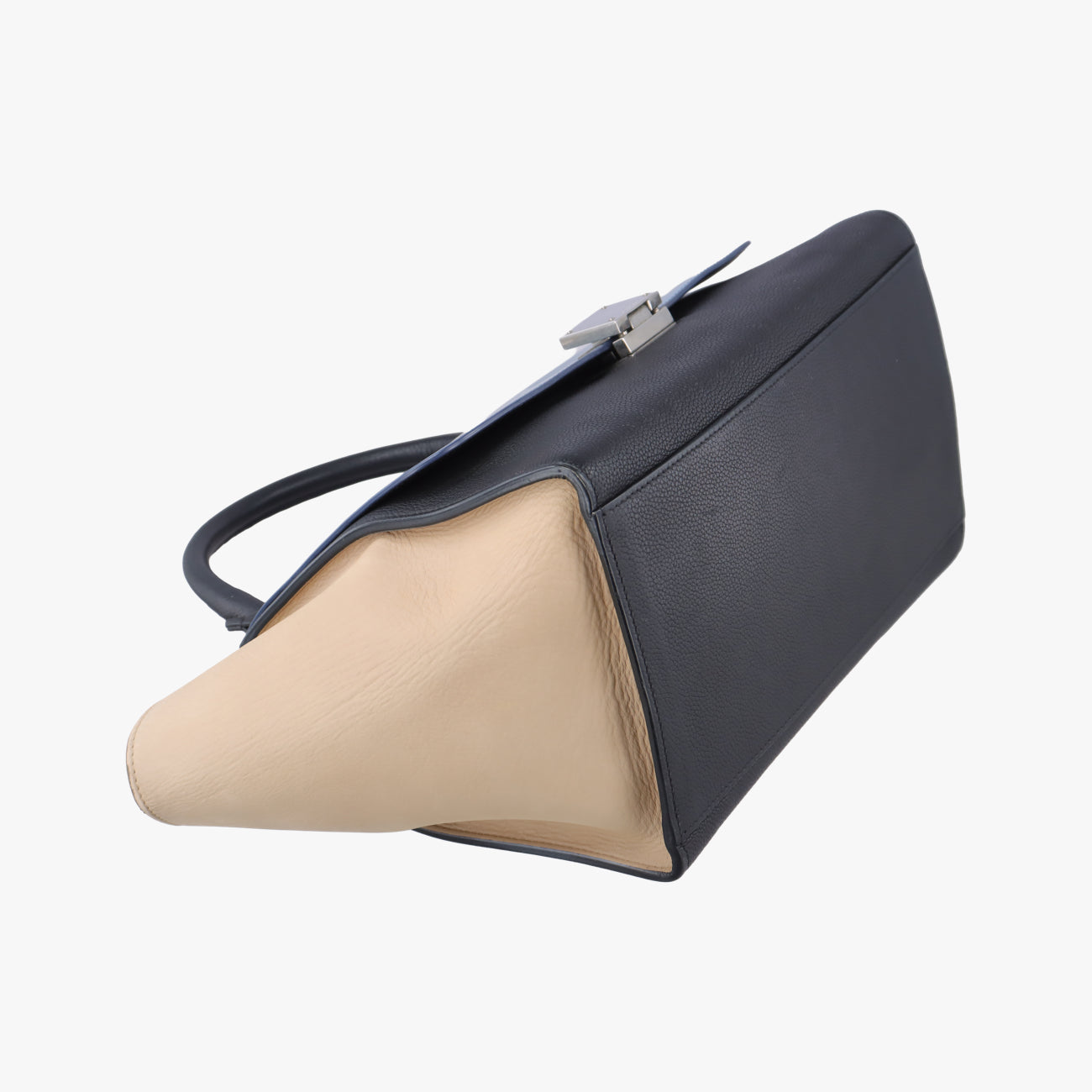 TrapezeBlue x Black x IvoryLeatherW-BG-3165トラペーズブルー×ブラック×アイボリーレザーW-BG-3165