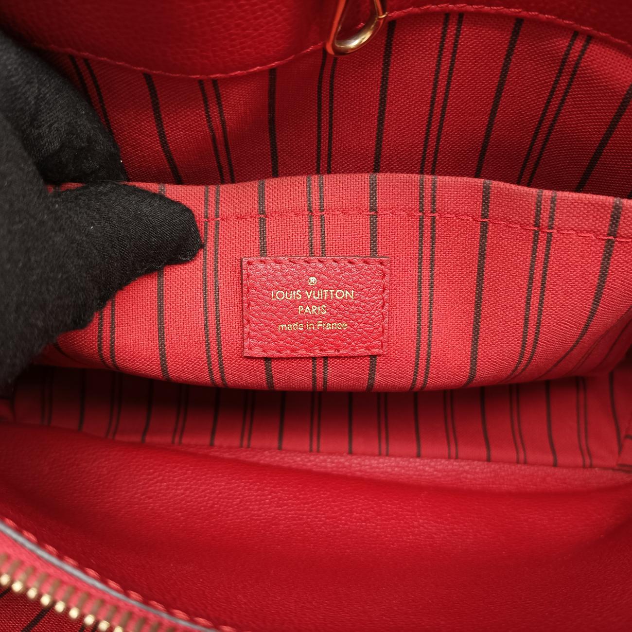 Montaigne MMCeriseMonogram EmpreinteM41194MI2185モンテーニュMMスリーズモノグラム アンプラントM41194MI2185