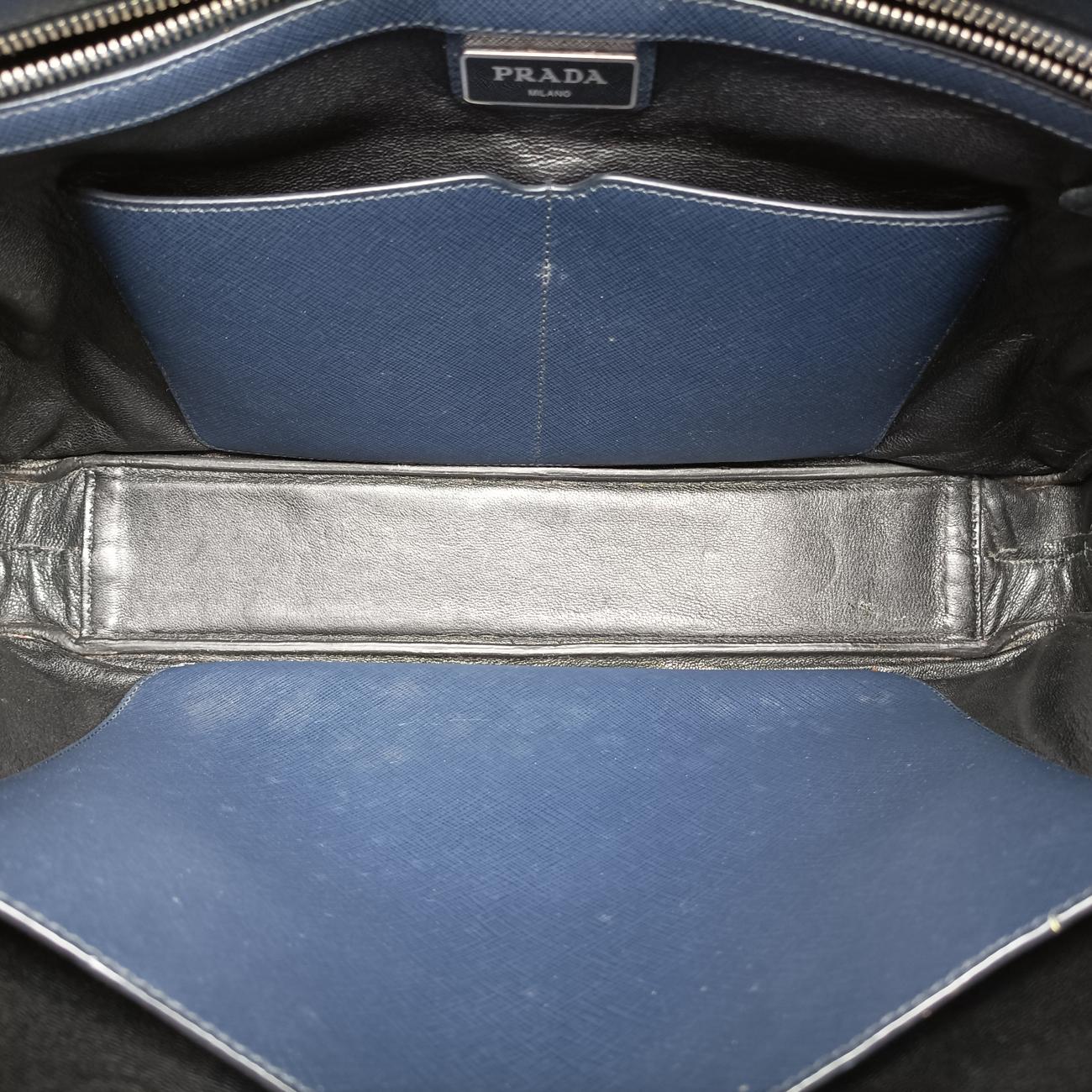 business bag briefcaseNavySAFFIANO Leather2VE363204 58/Nビジネスバッグ ブリーフケースネイビーサフィアーノレザー2VE363204 58/N