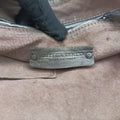 NODINI IntrecciatoSilverlambskinB04619146Rノディーニ イントレチャートシルバーラムスキンB04619146R