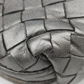 NODINI IntrecciatoSilverlambskinB04619146Rノディーニ イントレチャートシルバーラムスキンB04619146R
