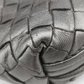 NODINI IntrecciatoSilverlambskinB04619146Rノディーニ イントレチャートシルバーラムスキンB04619146R