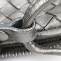 NODINI IntrecciatoSilverlambskinB04619146Rノディーニ イントレチャートシルバーラムスキンB04619146R