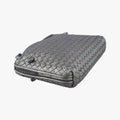 NODINI IntrecciatoSilverlambskinB04619146Rノディーニ イントレチャートシルバーラムスキンB04619146R