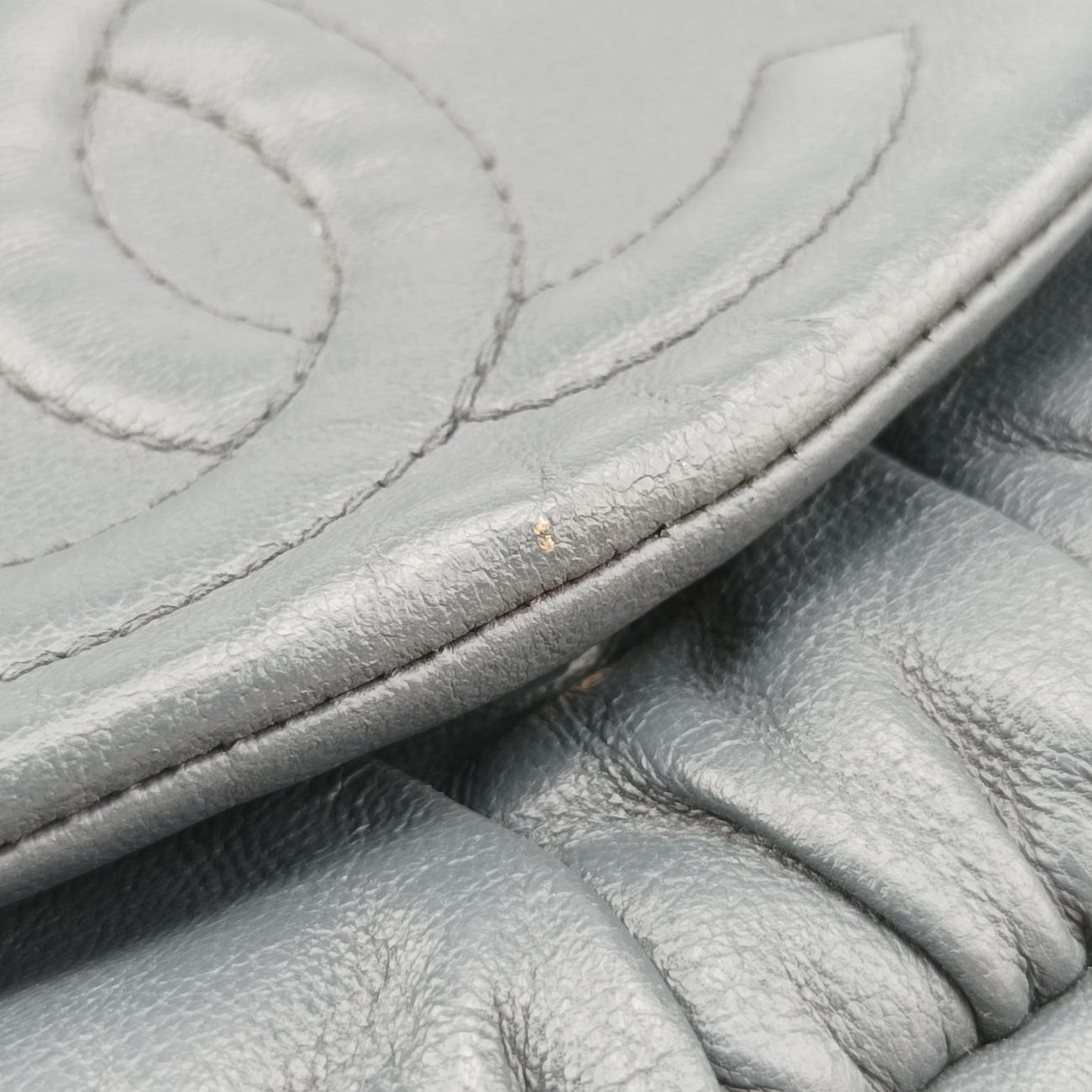 CC Half Moon FlapBluelambskinA4003314655472ハーフムーンブルーラムスキンA4003314655472