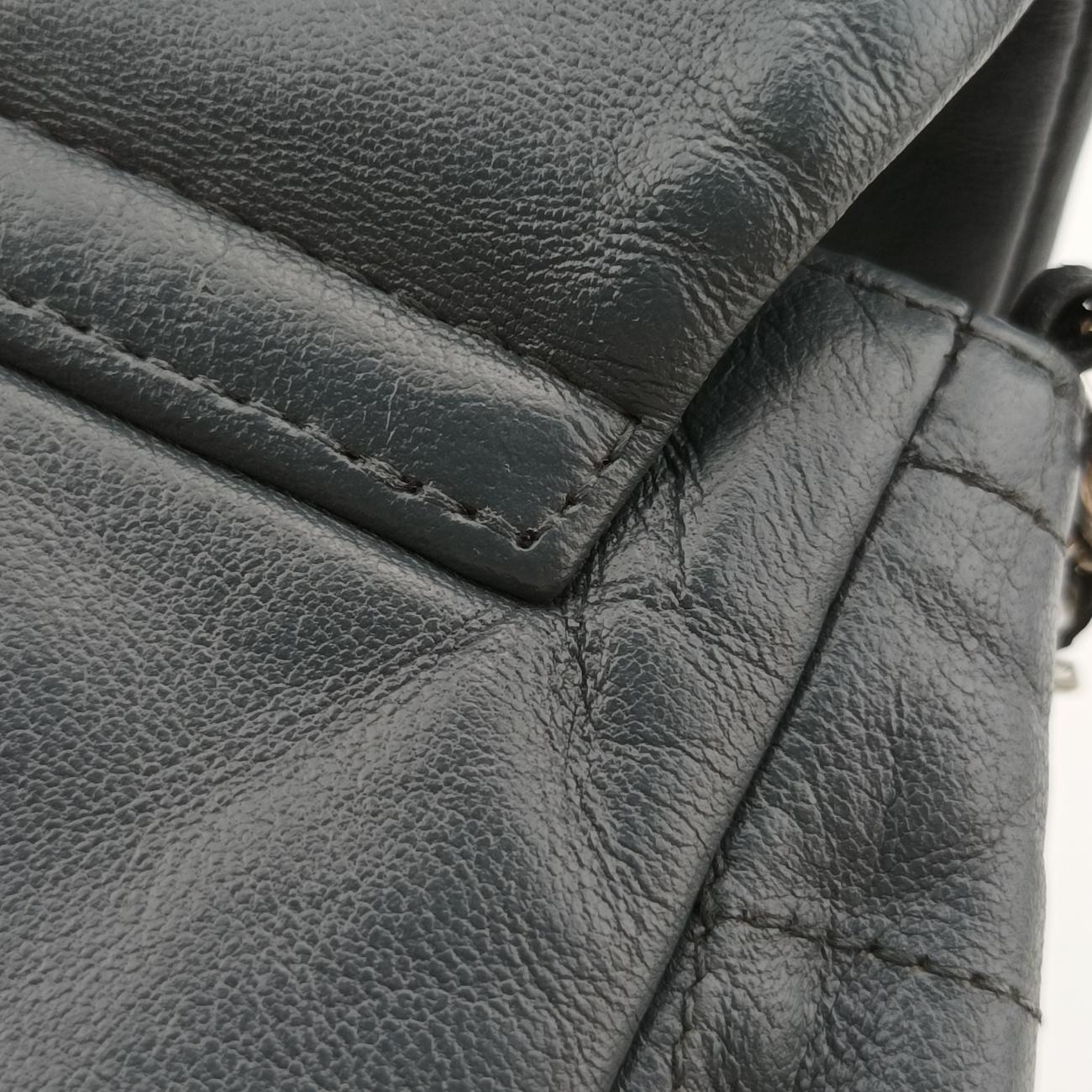 CC Half Moon FlapBluelambskinA4003314655472ハーフムーンブルーラムスキンA4003314655472