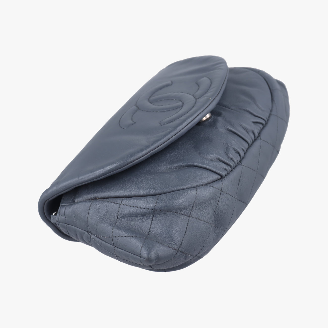 CC Half Moon FlapBluelambskinA4003314655472ハーフムーンブルーラムスキンA4003314655472