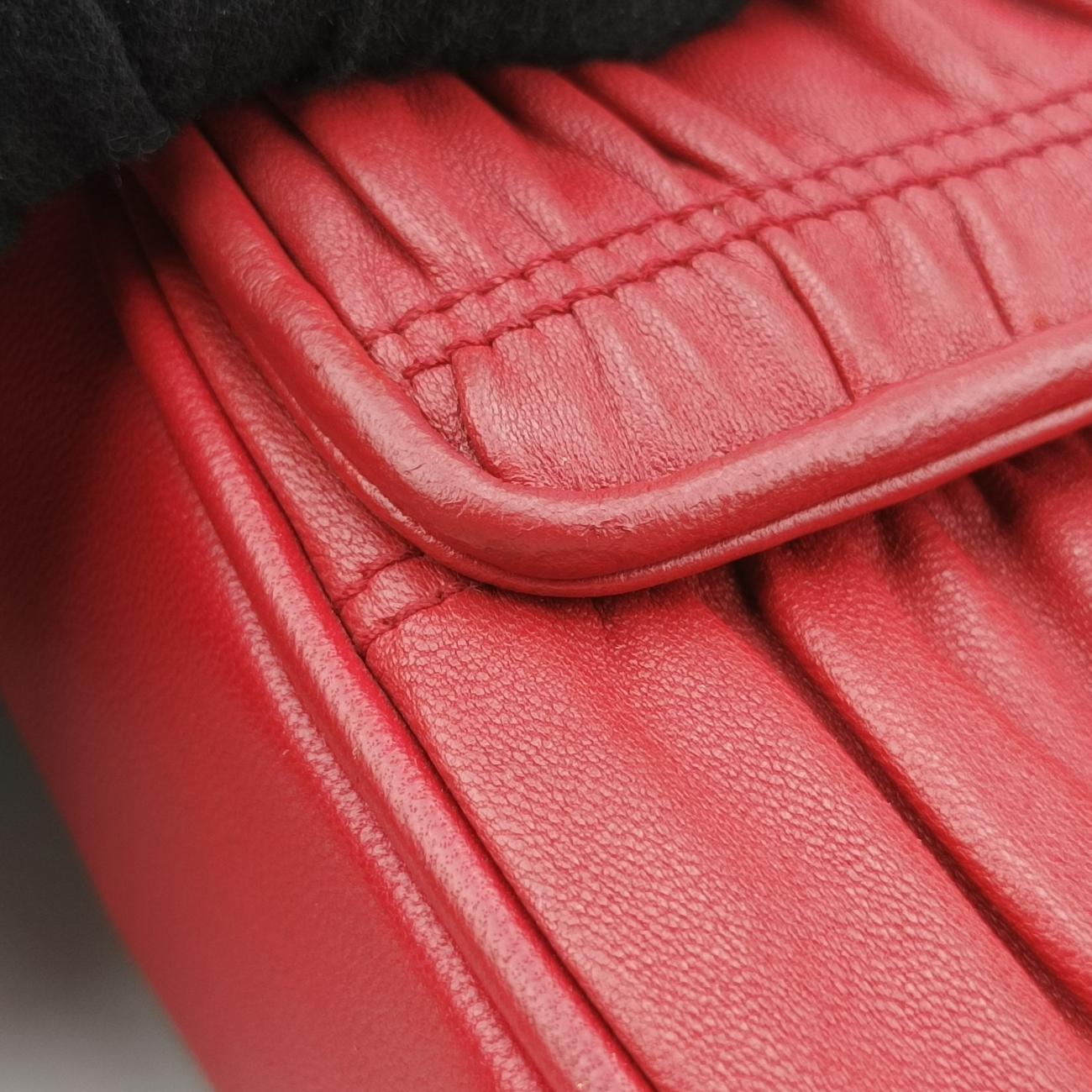Nappa GaufreRedlambskin1BD140197ナッパ ゴーフルレッドラムスキン1BD140197