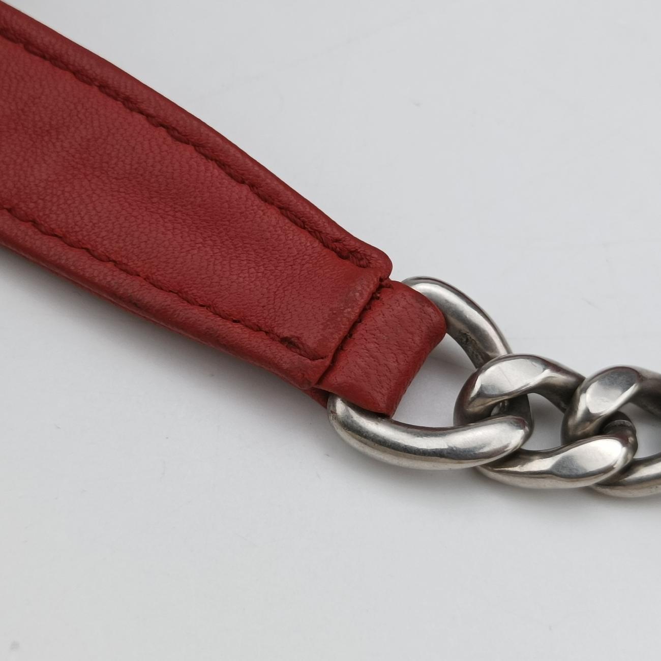 Nappa GaufreRedlambskin1BD140197ナッパ ゴーフルレッドラムスキン1BD140197