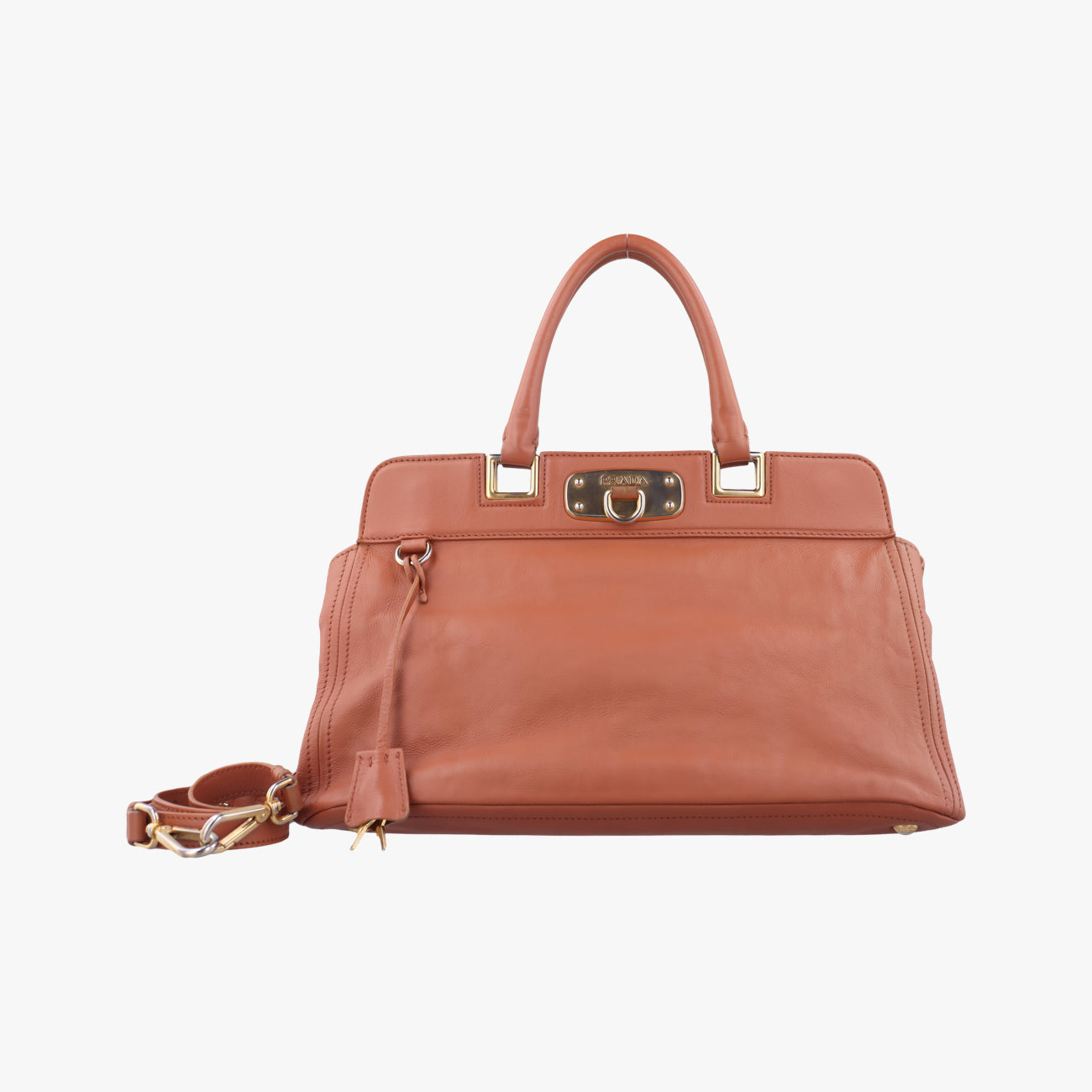 Glace calf frame satchelBrownLeather113 11グレースカーフフレームサッチェルブラウンレザー113 11