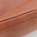 Glace calf frame satchelBrownLeather113 11グレースカーフフレームサッチェルブラウンレザー113 11