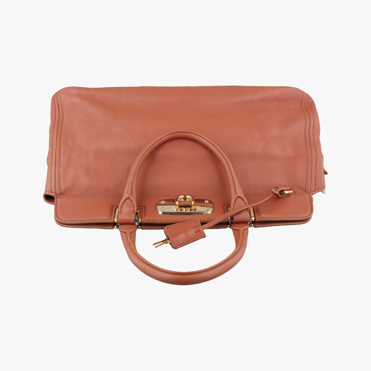 Glace calf frame satchelBrownLeather113 11グレースカーフフレームサッチェルブラウンレザー113 11