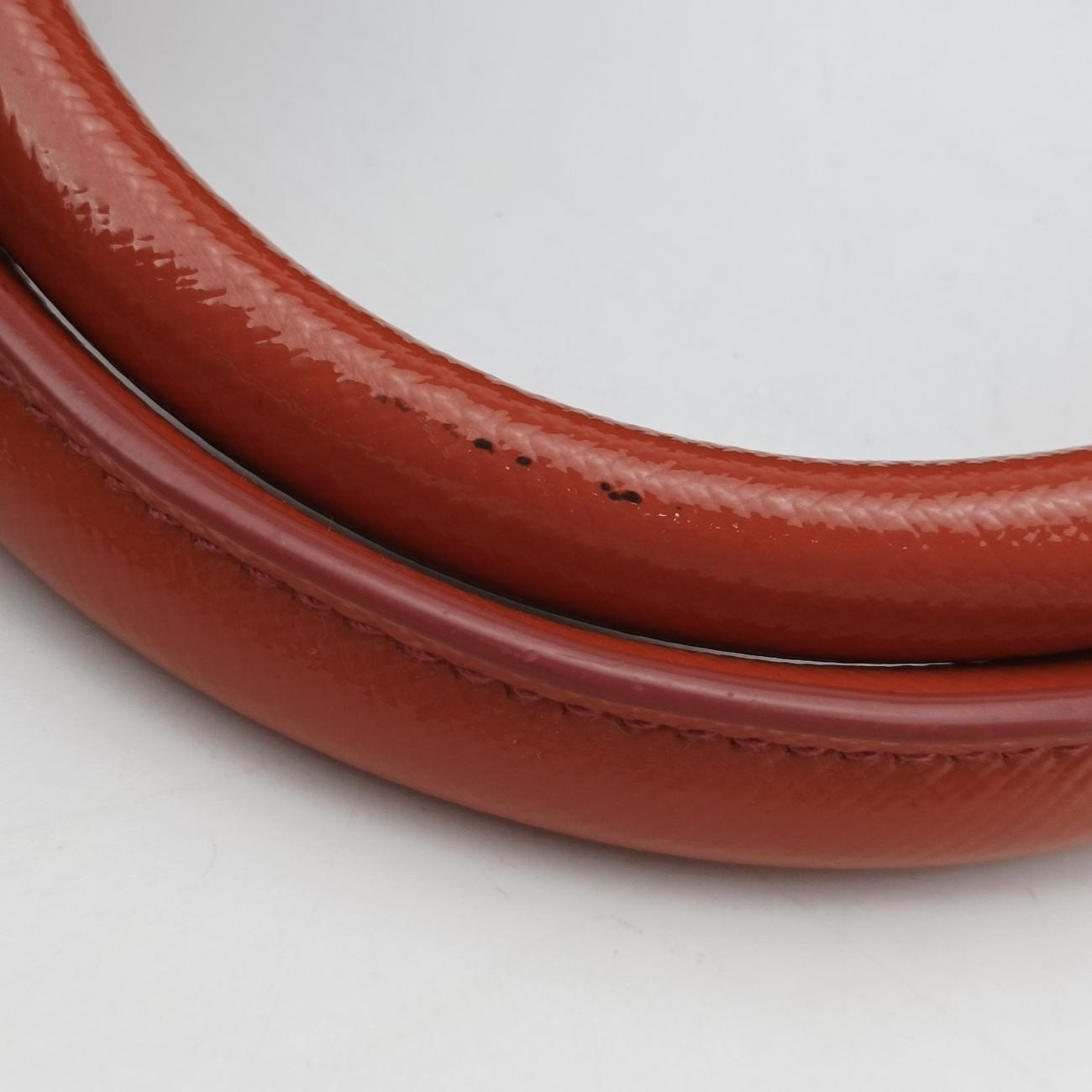 Promenadeorange-redPatentBL0909180プロムナードオレンジレッド パテントBL0909180