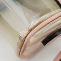 OPHIDIAPink×TransparentPVC coated canvas517350オフィディアピンク × クリアPVCコーティングキャンバス517350