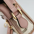 OPHIDIAPink×TransparentPVC coated canvas517350オフィディアピンク × クリアPVCコーティングキャンバス517350
