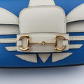 Adidas collaboration HorsebitBlue×whiteLeather722009I039609325アディダスコラボ ホースビットブルー×ホワイトレザー722009I039609325