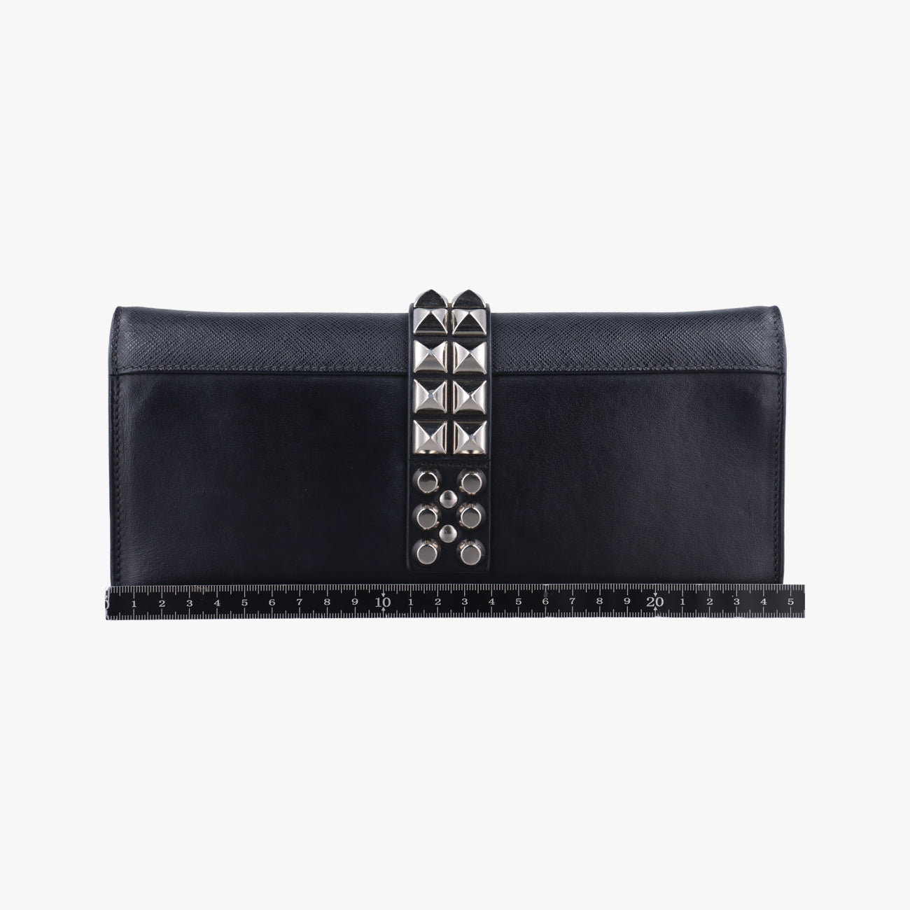 City Studded Elektra ChainBlackLeather×Saffiano leather7/10シティスタッズエレクトラチェーンブラックレザー×サフィアーノレザー7/10