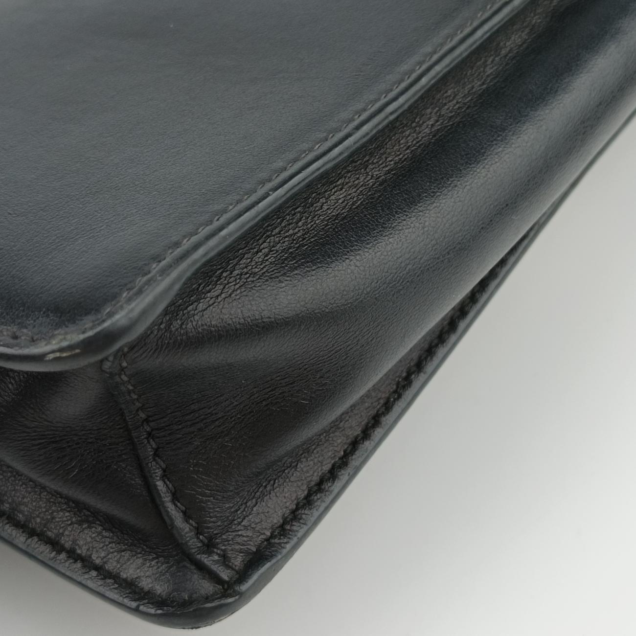 City Studded Elektra ChainBlackLeather×Saffiano leather7/10シティスタッズエレクトラチェーンブラックレザー×サフィアーノレザー7/10